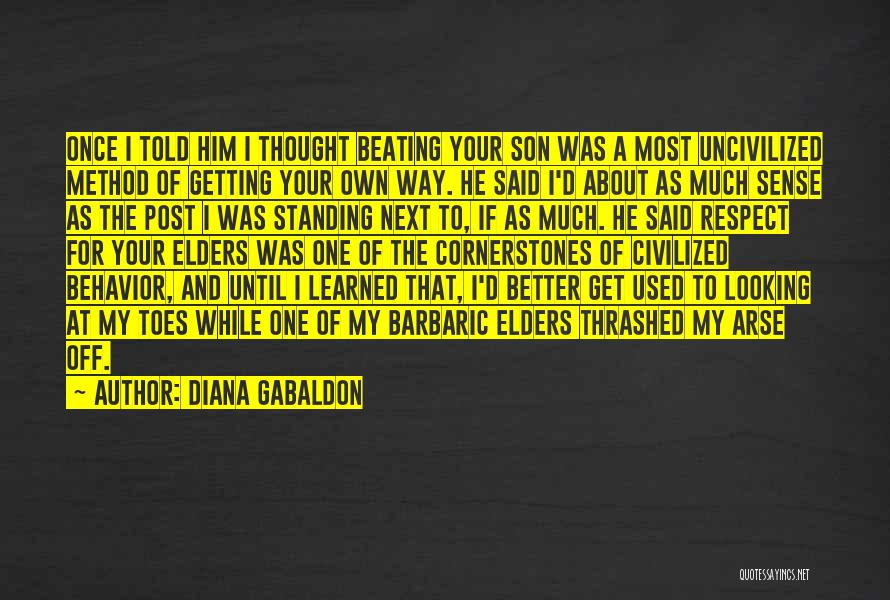 For A Son Quotes By Diana Gabaldon