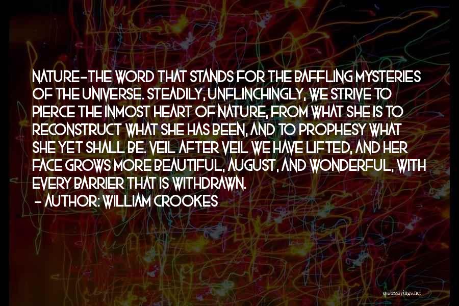 For Beautiful Face Quotes By William Crookes For Beautiful Face Quotes By William Crookes