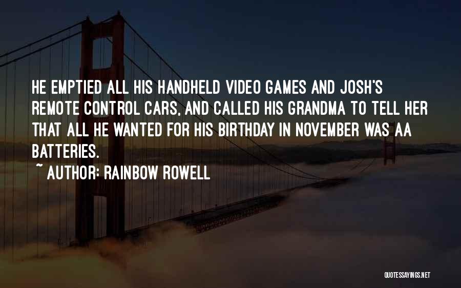 For Birthday Quotes By Rainbow Rowell