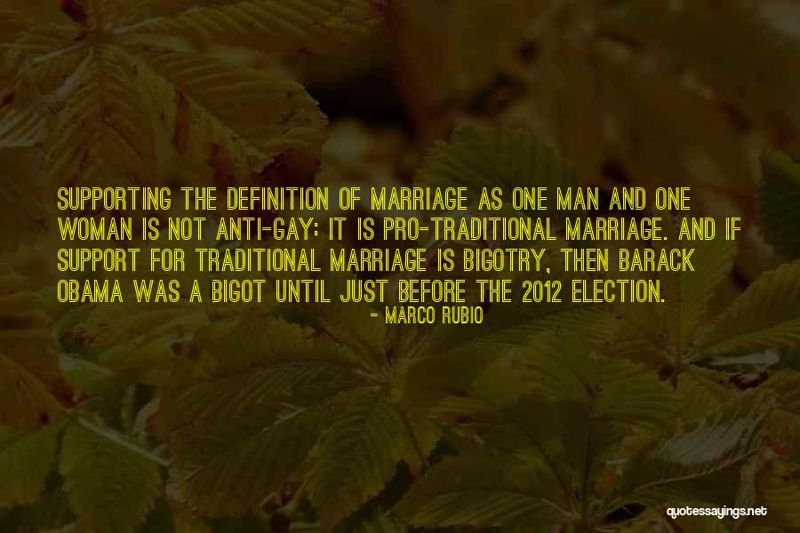 For Gay Marriage Quotes By Marco Rubio