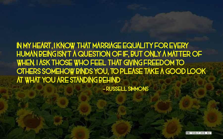 For Gay Marriage Quotes By Russell Simmons