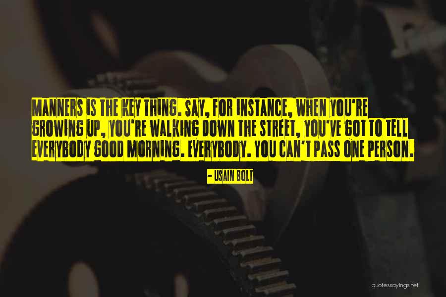 For Good Morning Quotes By Usain Bolt