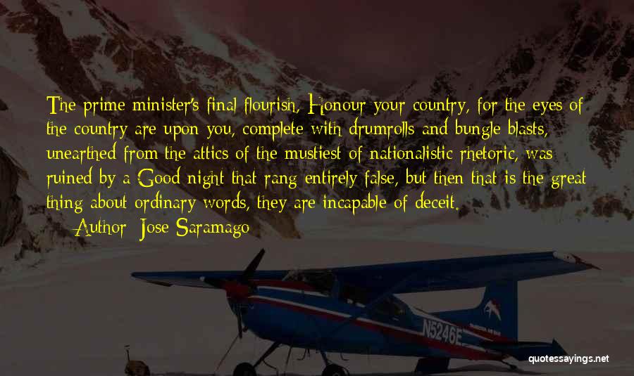 For Good Night Quotes By Jose Saramago