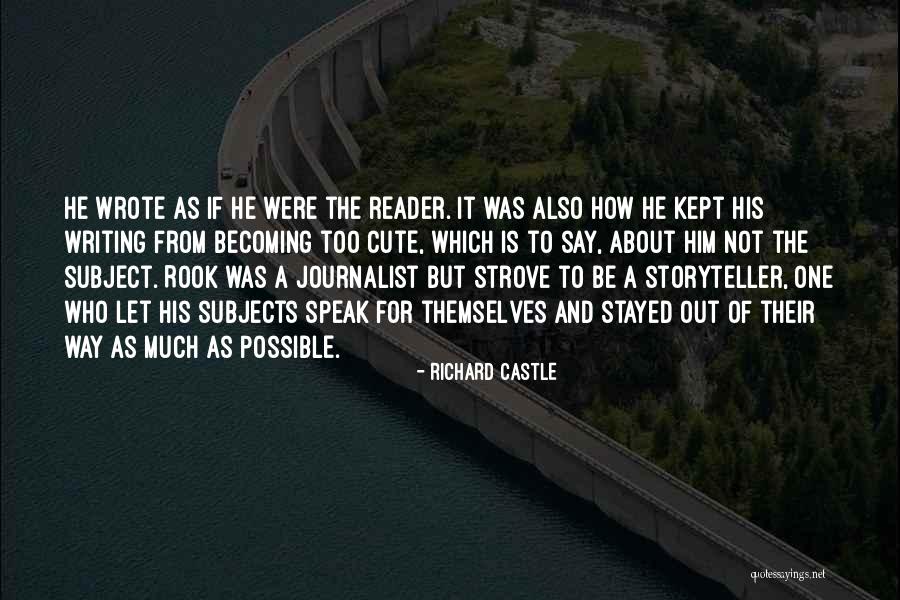 For Him Cute Quotes By Richard Castle For Him Cute Quotes By Richard Castle