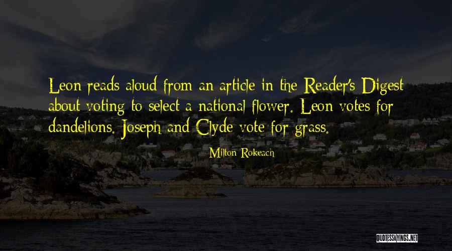 For Joseph Quotes By Milton Rokeach