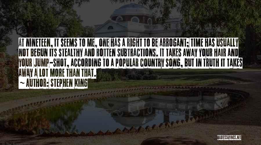 For King And Country Song Quotes By Stephen King For King And Country Song Quotes By Stephen King