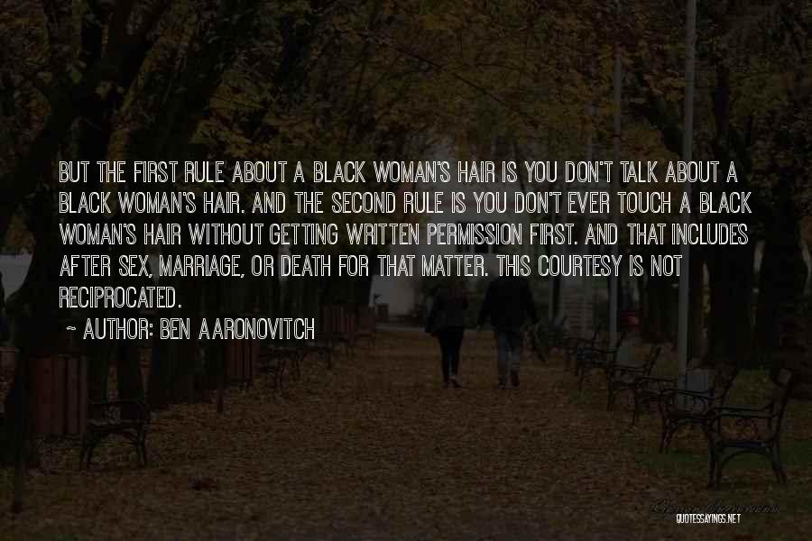 For Marriage Quotes By Ben Aaronovitch
