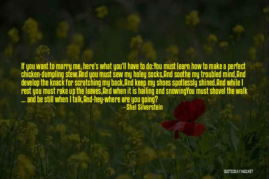 For Me You Are Perfect Quotes By Shel Silverstein