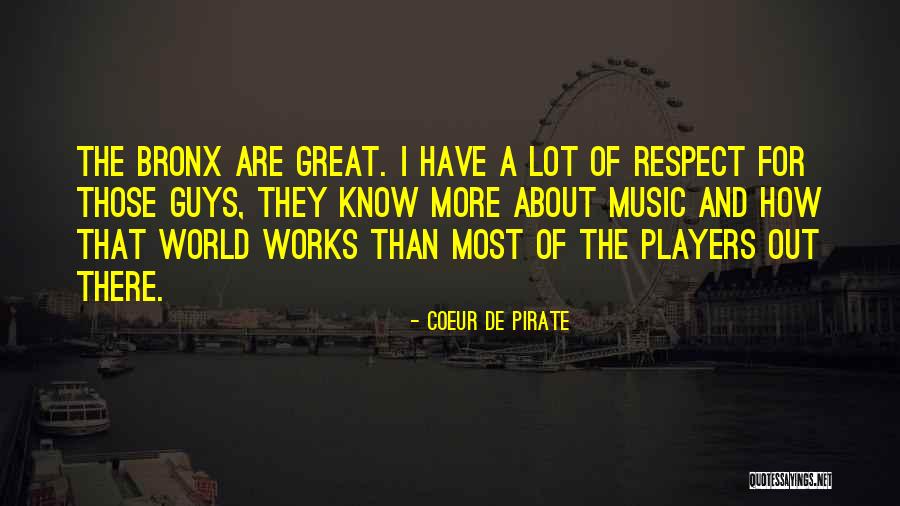 For Music Quotes By Coeur De Pirate