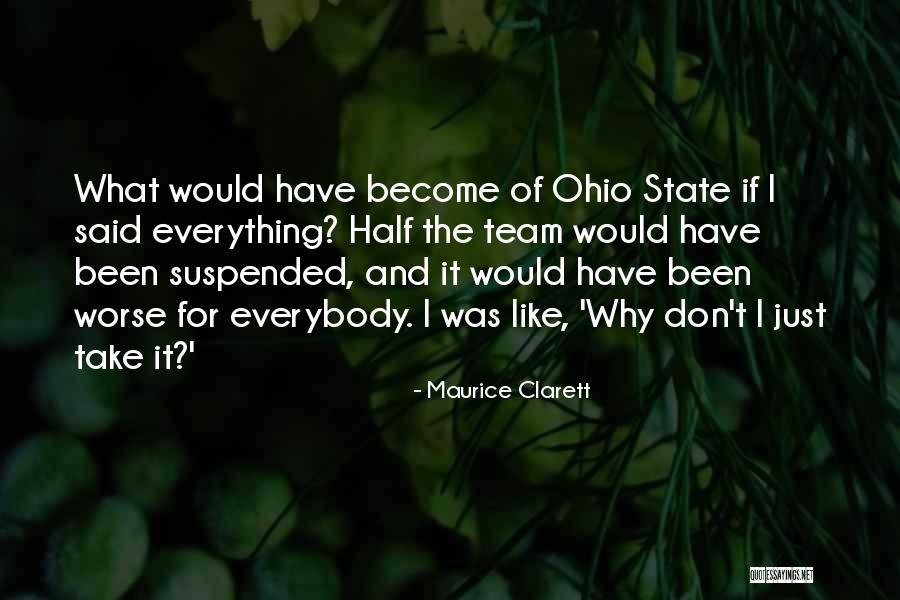 For Ohio Quotes By Maurice Clarett For Ohio Quotes By Maurice Clarett