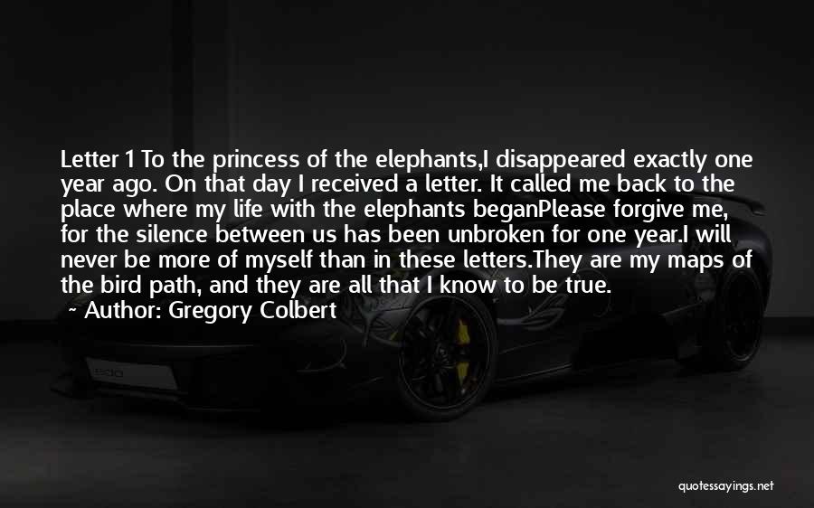 For One More Day Quotes By Gregory Colbert