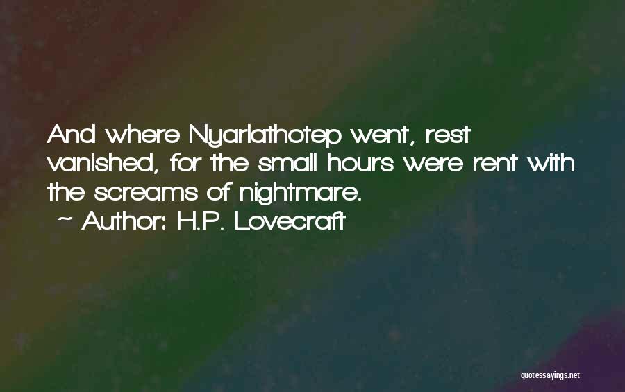 For Rent Quotes By H.P. Lovecraft