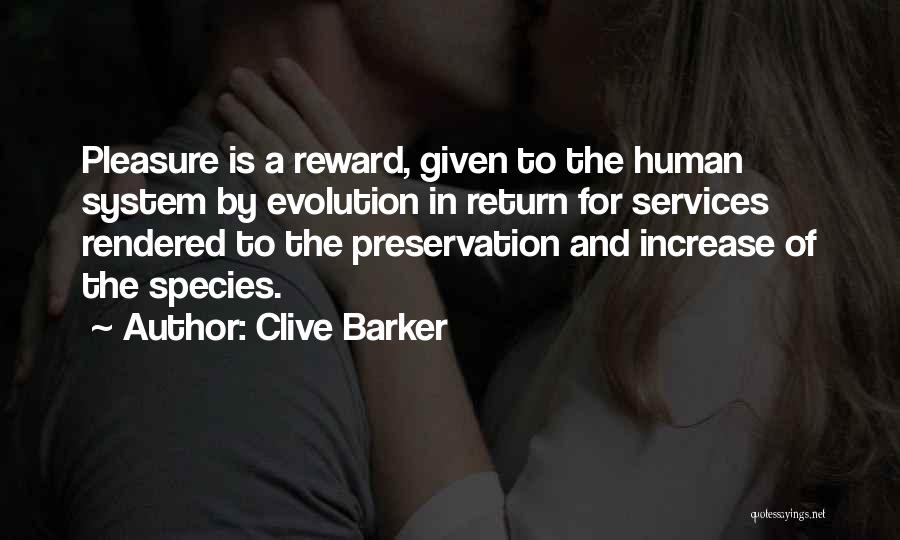 For Services Rendered Quotes By Clive Barker