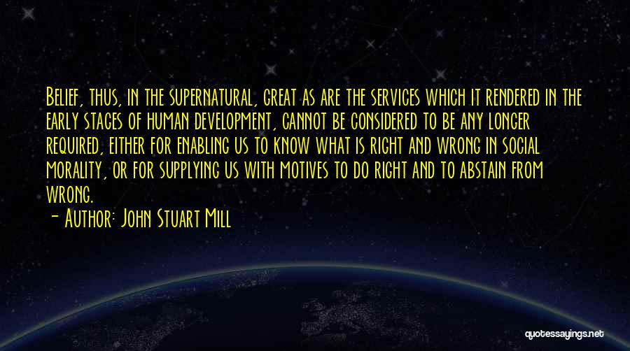 For Services Rendered Quotes By John Stuart Mill