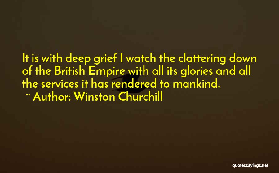 For Services Rendered Quotes By Winston Churchill