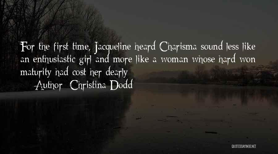 For The First Time Quotes By Christina Dodd