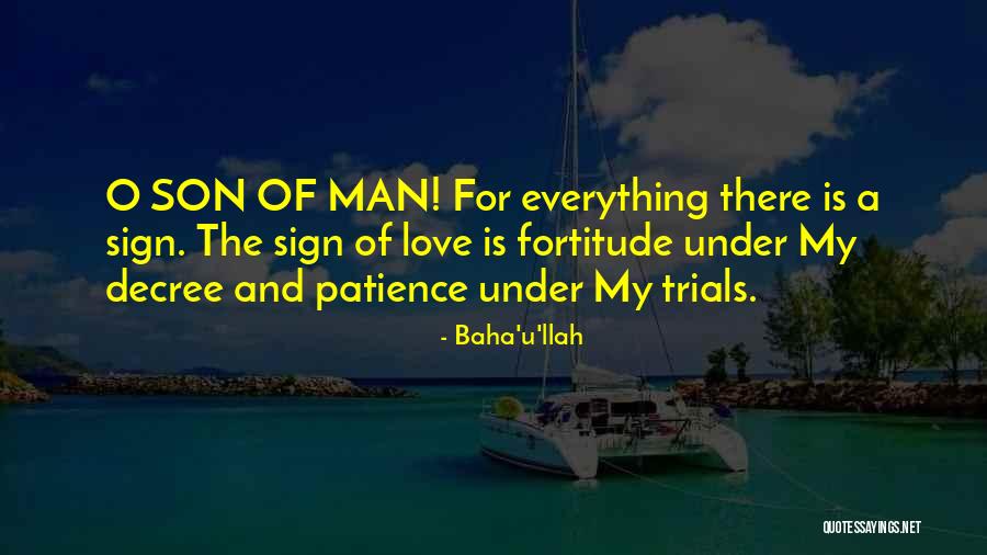 For U Love Quotes By Baha'u'llah