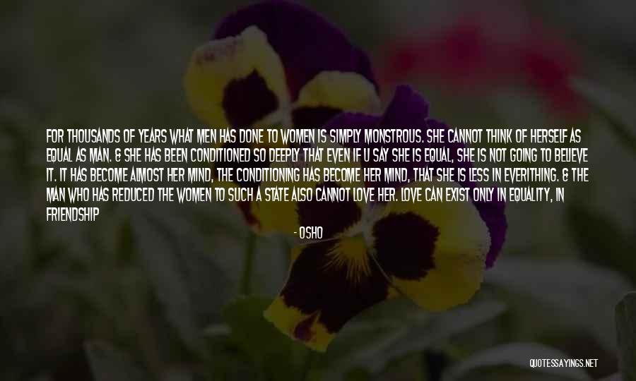 For U Love Quotes By Osho