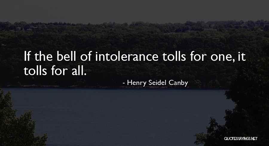 For Whom Bell Tolls Quotes By Henry Seidel Canby