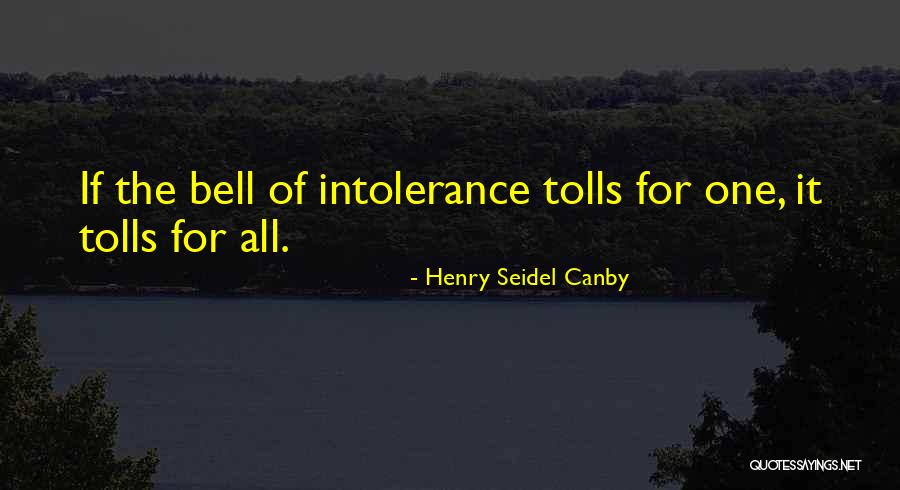 For Whom The Bell Tolls Quotes By Henry Seidel Canby