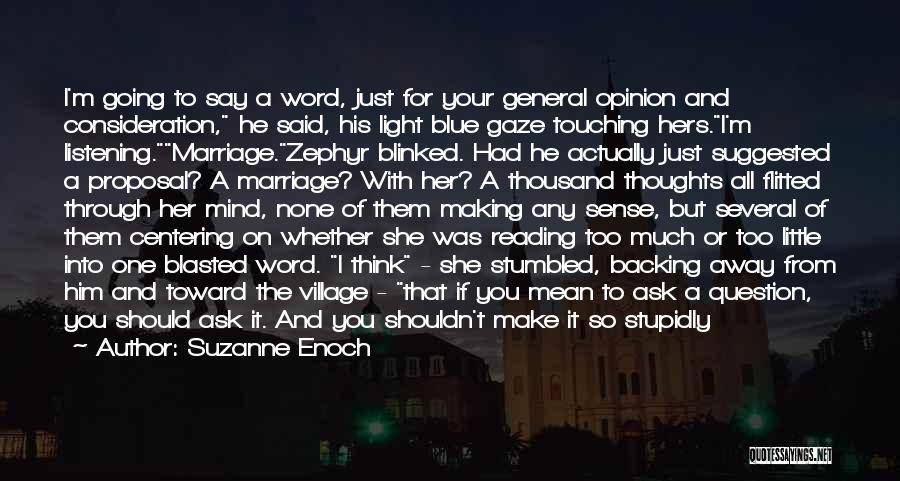 For Your Consideration Quotes By Suzanne Enoch