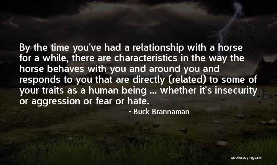 For Your Relationship Quotes By Buck Brannaman For Your Relationship Quotes By Buck Brannaman