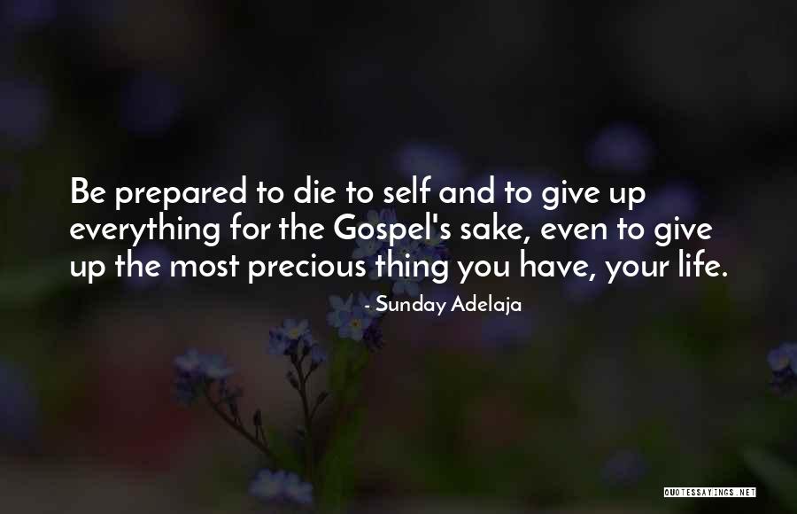 For Your Sake Quotes By Sunday Adelaja For Your Sake Quotes By Sunday Adelaja