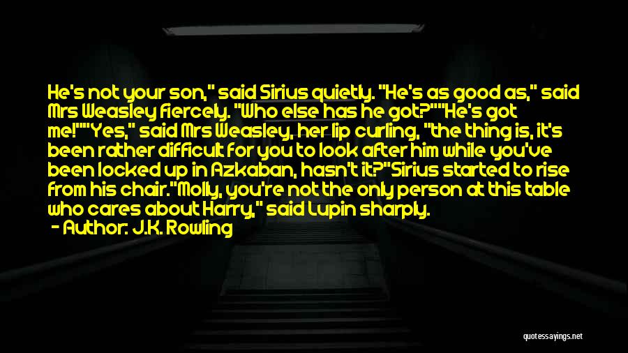 For Your Son Quotes By J.K. Rowling