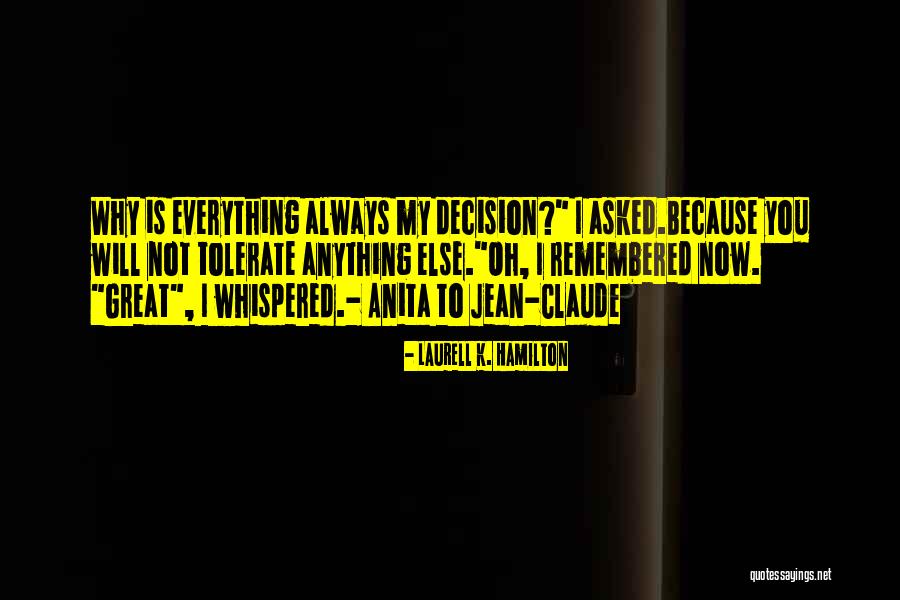 Forager S Law Quotes By Laurell K. Hamilton Forager S Law Quotes By Laurell K. Hamilton