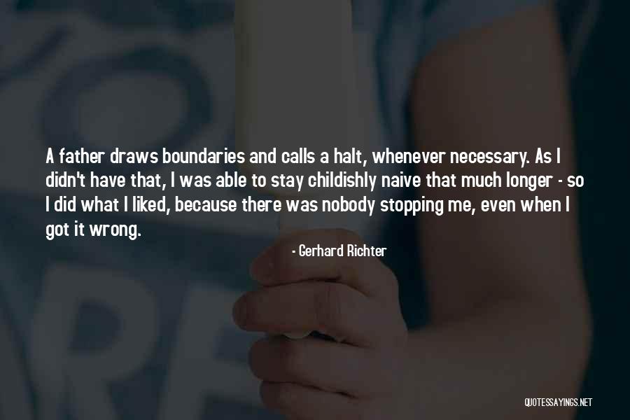 Forays Country Quotes By Gerhard Richter Forays Country Quotes By Gerhard Richter