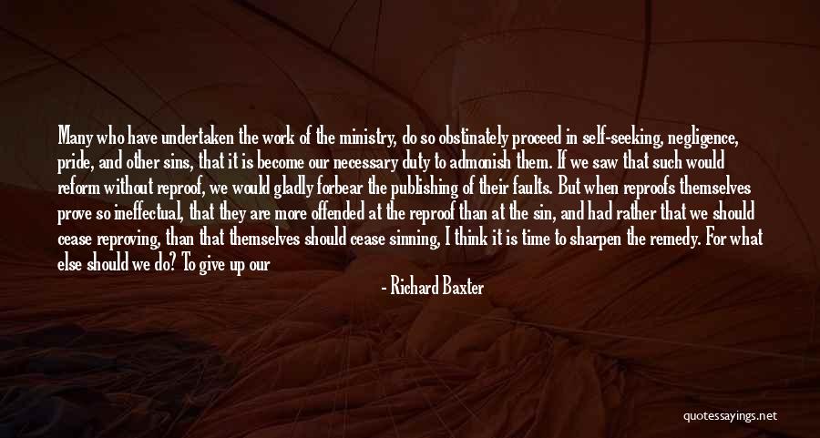 Forbear Quotes By Richard Baxter