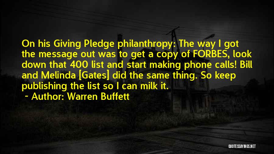 Forbes Quotes By Warren Buffett