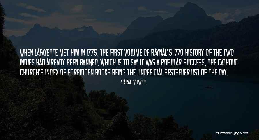 Forbidden Books Quotes By Sarah Vowell Forbidden Books Quotes By Sarah Vowell