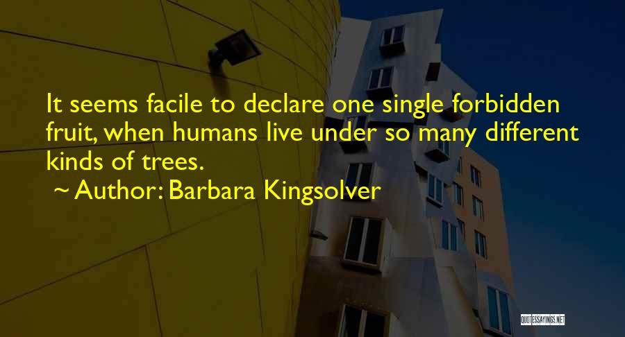 Forbidden Quotes By Barbara Kingsolver