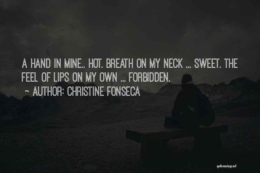 Forbidden Quotes By Christine Fonseca