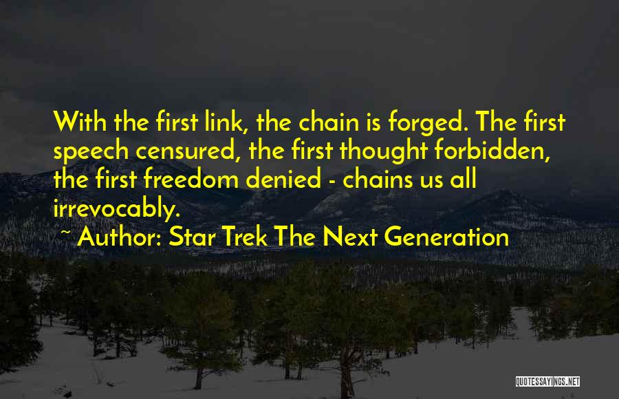 Forbidden Quotes By Star Trek The Next Generation
