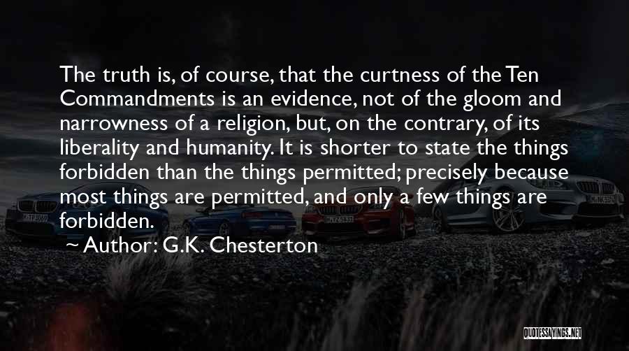 Forbidden Things Quotes By G.K. Chesterton