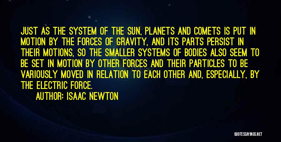 Force And Motion Quotes By Isaac Newton