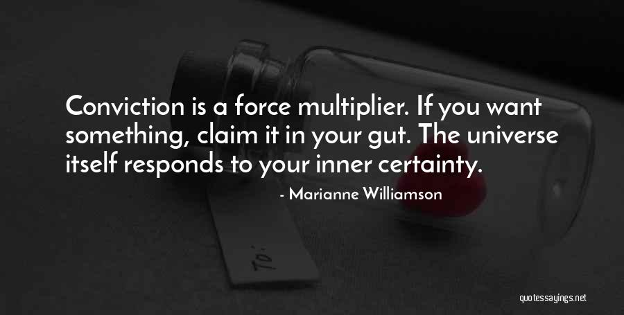 Force Multiplier Quotes By Marianne Williamson