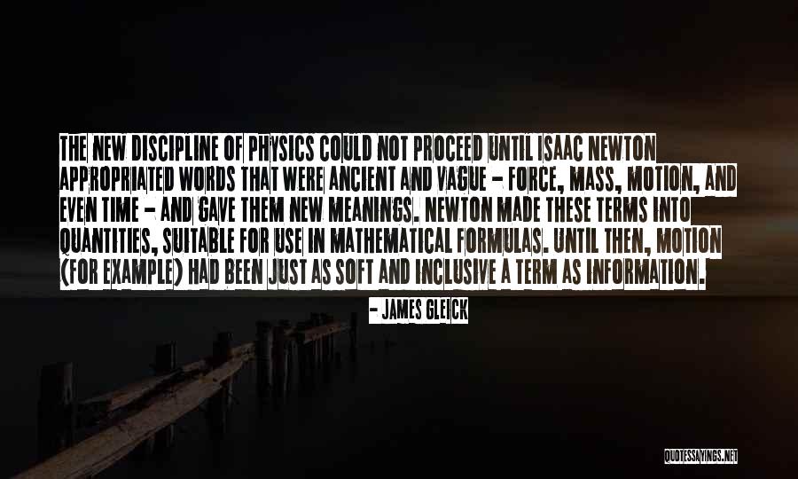 Force Physics Quotes By James Gleick Force Physics Quotes By James Gleick
