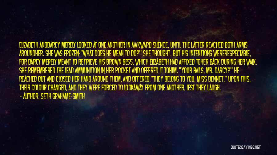 Forced Silence Quotes By Seth Grahame-Smith