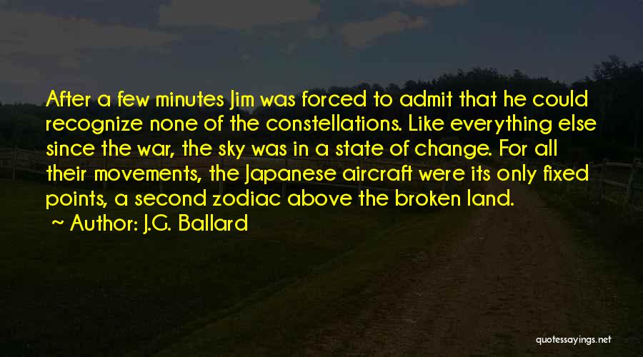 Forced To Change Quotes By J.G. Ballard
