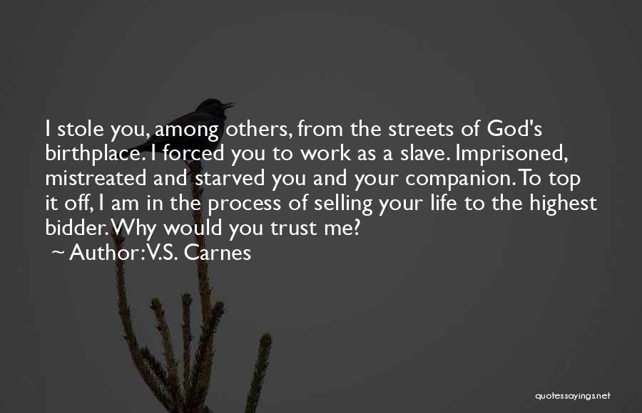 Forced To Work Quotes By V.S. Carnes