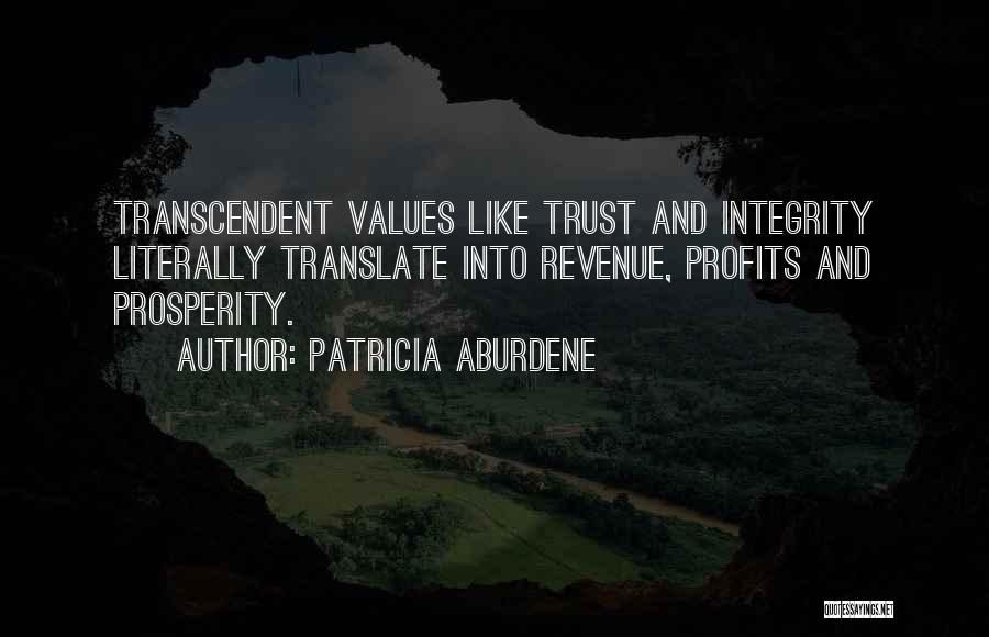 Forceived Quotes By Patricia Aburdene