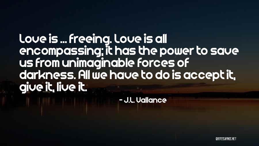 Forces Of Darkness Quotes By J.L. Vallance Forces Of Darkness Quotes By J.L. Vallance