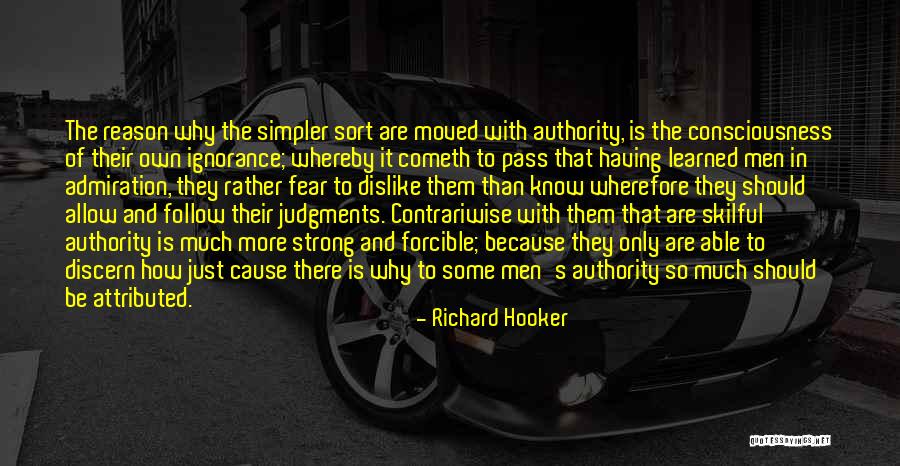 Forcible Quotes By Richard Hooker Forcible Quotes By Richard Hooker