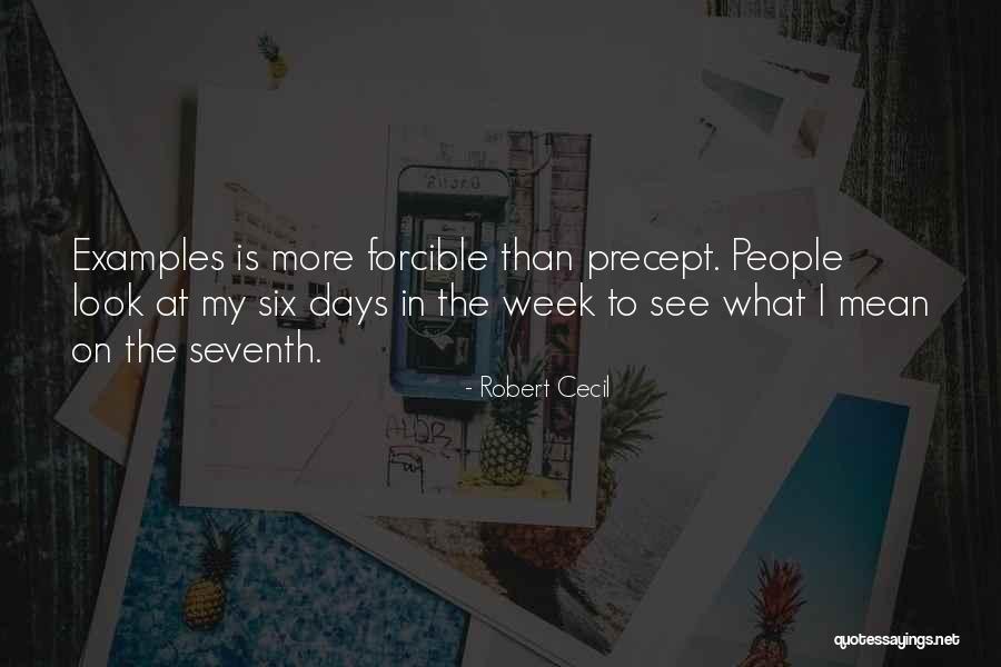 Forcible Quotes By Robert Cecil Forcible Quotes By Robert Cecil