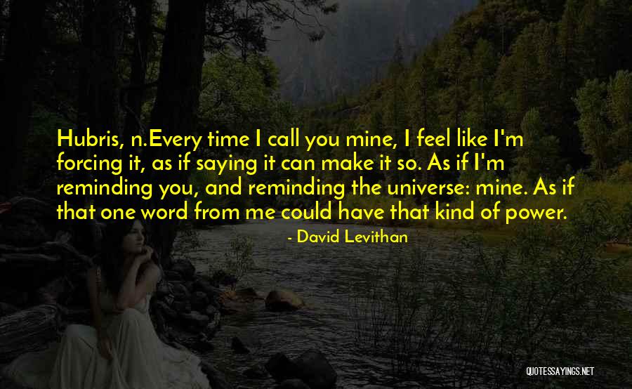 Forcing Love Quotes By David Levithan Forcing Love Quotes By David Levithan