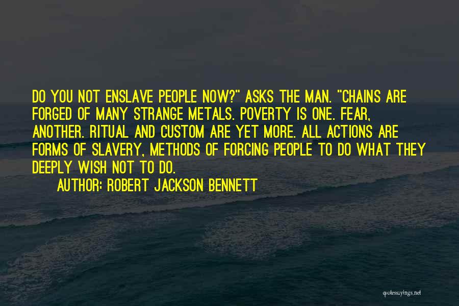 Forcing Quotes By Robert Jackson Bennett