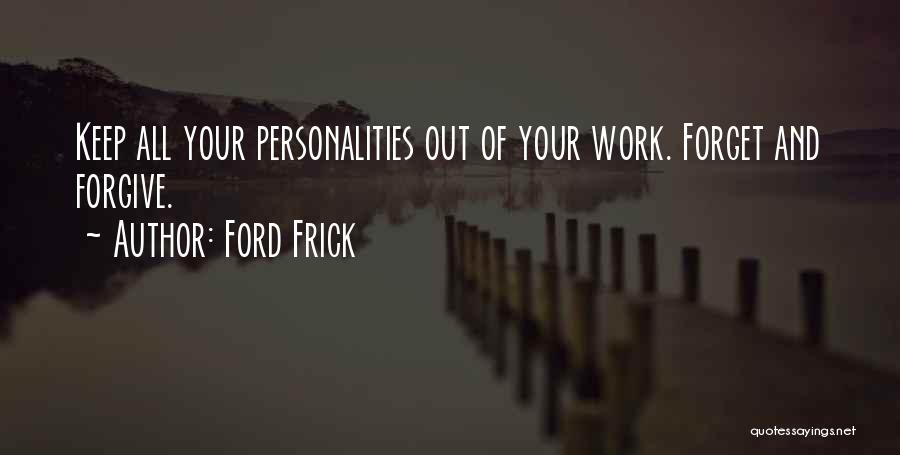 Ford Frick Quotes 2247465